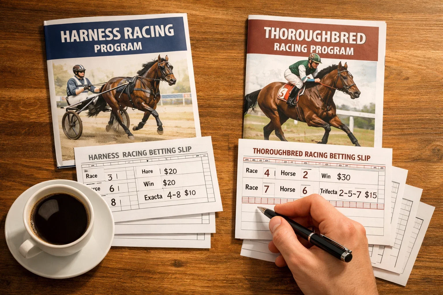 Wedformulier met draf- en galopopties